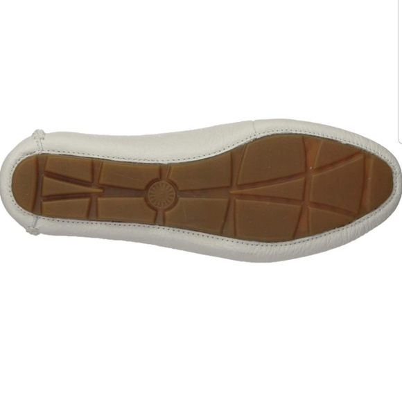 SOLD UGG Women's Shoes Loafer Flores White 6.5 - Picture 5 of 11